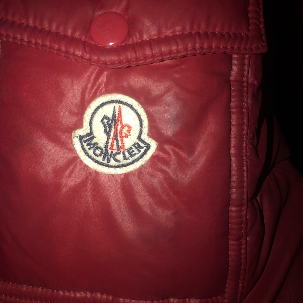 Moncler Gaston Puffer Red Jacket